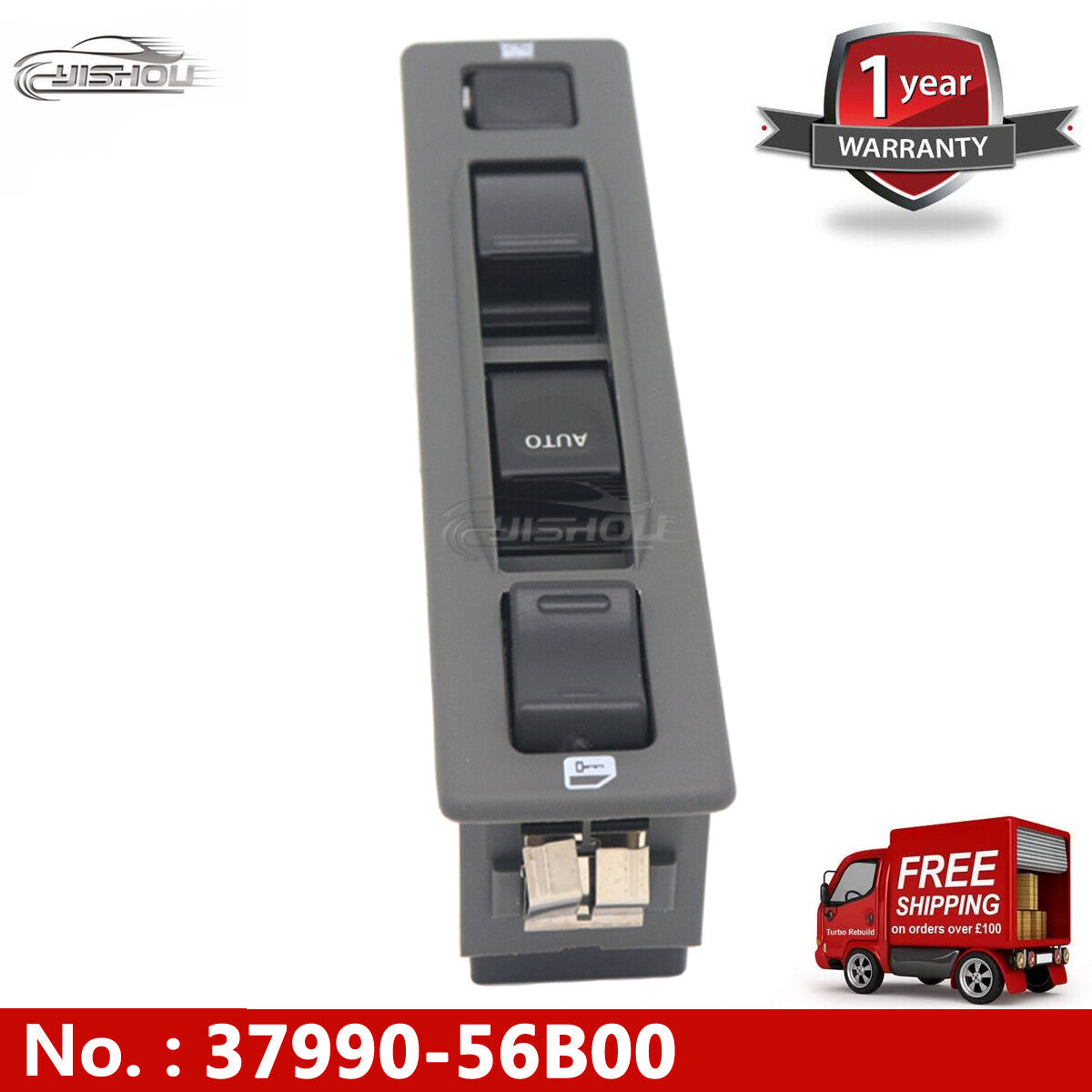 Power window control switch 37990-56B00 is suitable for Suzuki Vitara Sidekick Geo 1992 - 1998