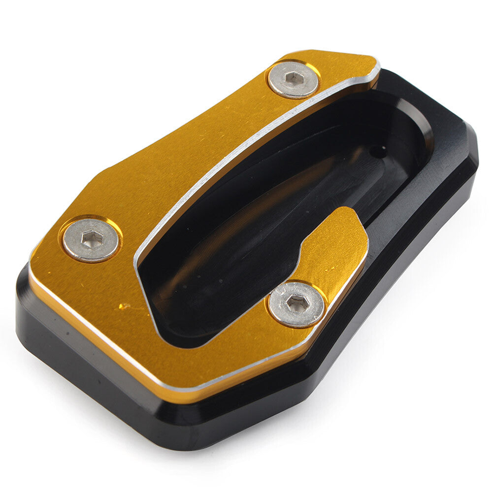 Side Stand Kickstand Extension Plate Pad Fit for YAMAHA TMAX 530 2017-19 Gold Motor