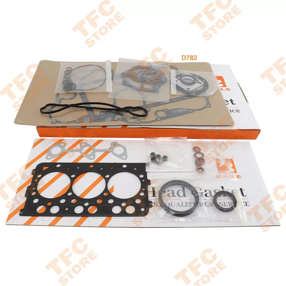 New Full Gasket Set Kit For Kubota D782 Engine With Head Gasket