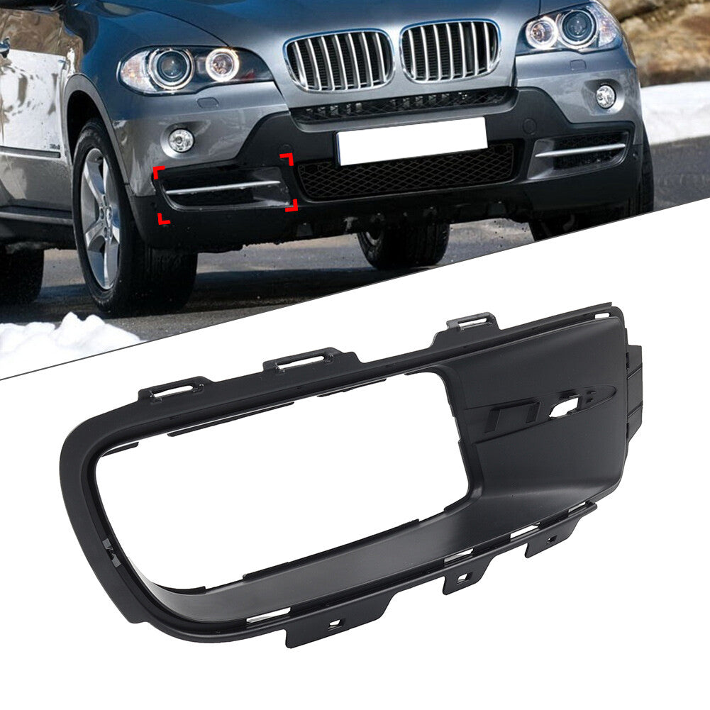 Front Bumper Grille Bezel Fog Light Cover for BMW X5 E70 2006-2010 08