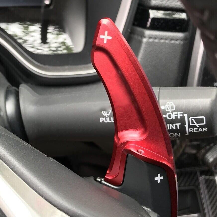 Steering Wheel Paddle Shifter Extension for Honda Accord for Civic CR-V Insight Red