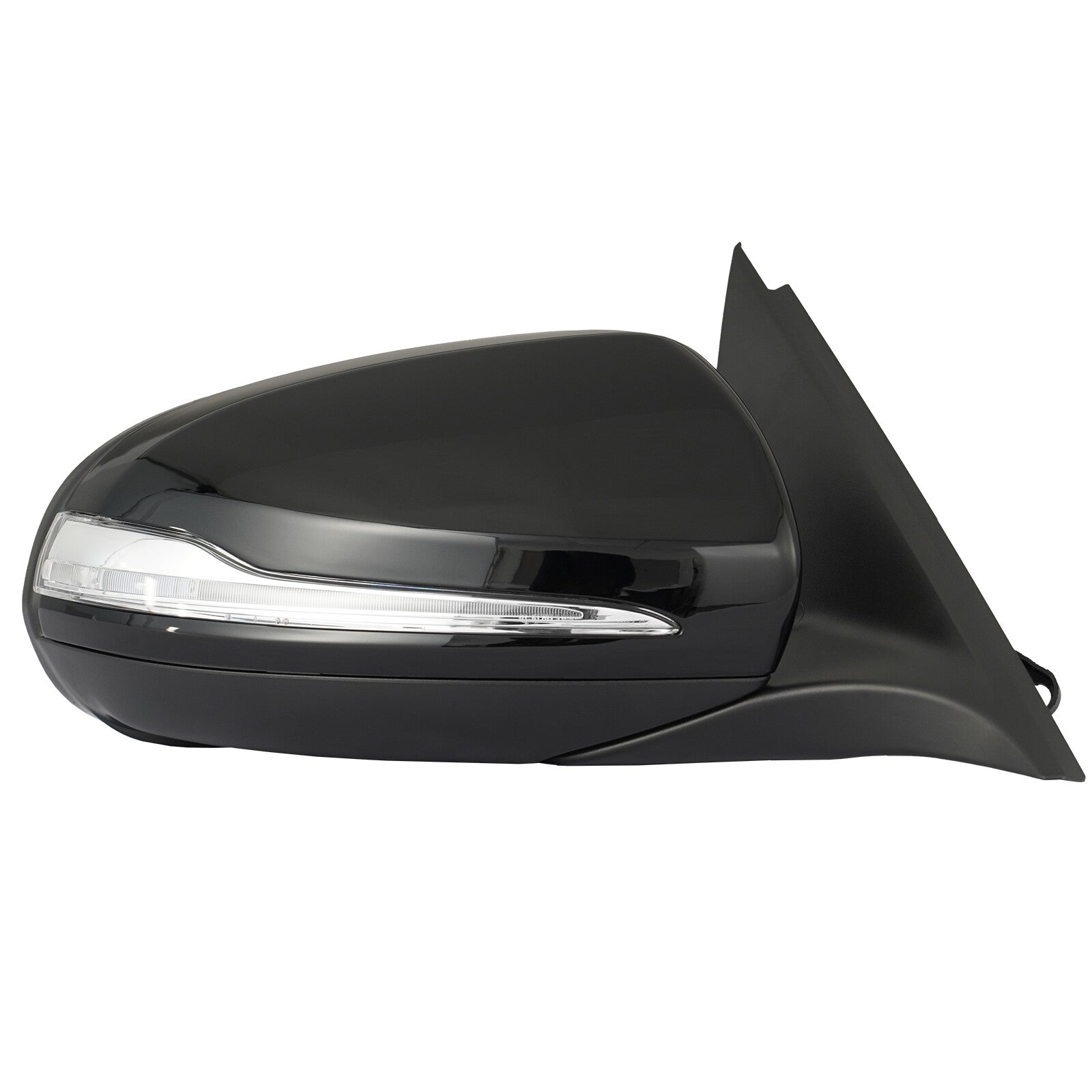 Black right passenger side mirror for 2015-2021 for Mercedes C250 C300 C350 C63