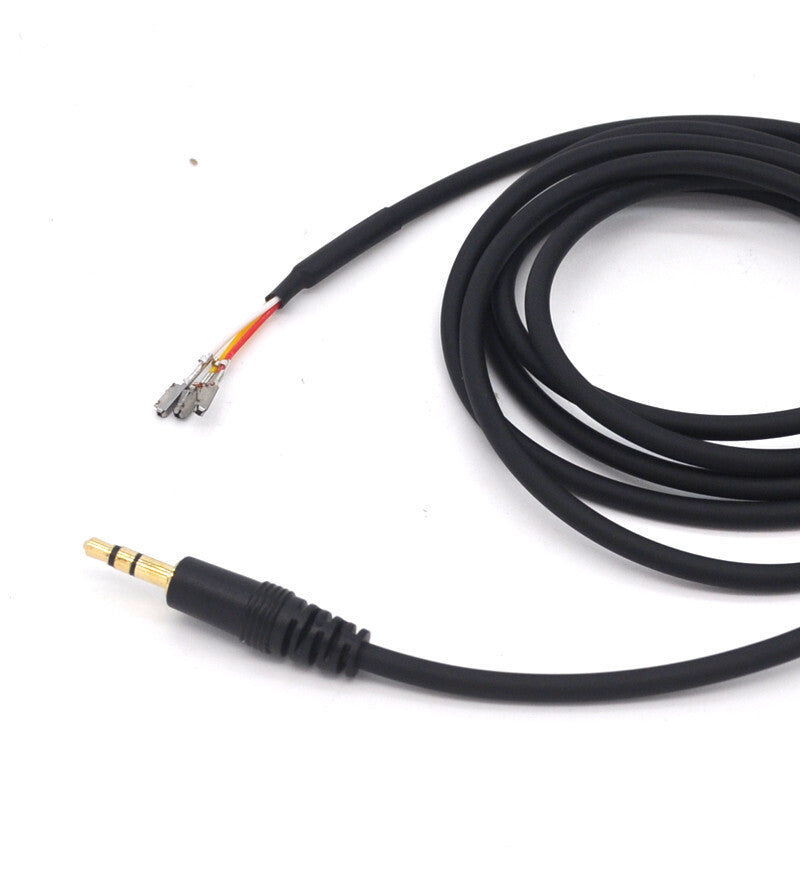 For E60 E61 E63 5 6 M5 M6 AUX input cable interior adaptor v
