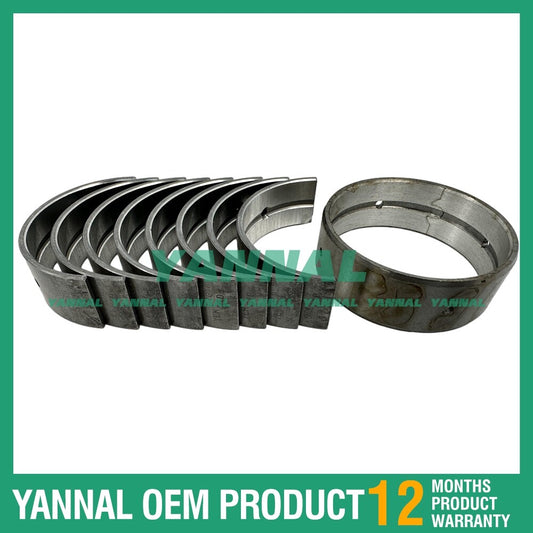 One set of main bearings is suitable for V1502, V1512, V1702, V1902, V2003, and V2203 engine parts.