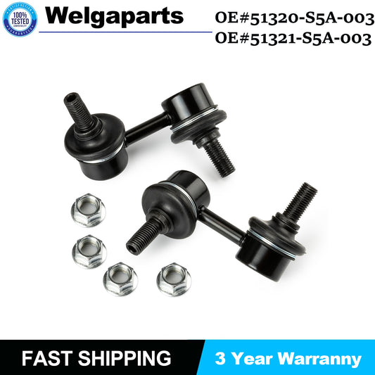 2PCS for HONDA ELEMENT CR-V Front Stabilizer Sway Bar End Link New 51321-S5A-003