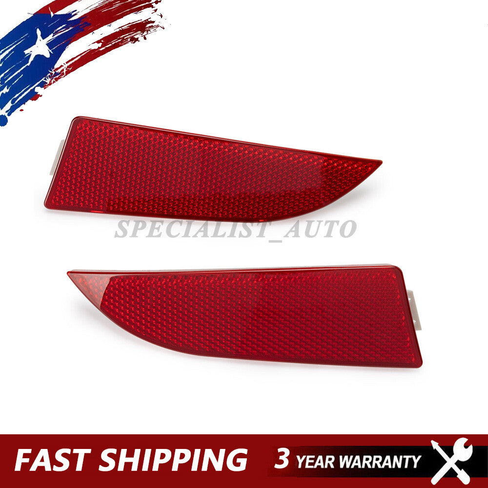 63147162218 Left & Right Tail Rear Bumper Cover Red Fits for BMW E83 X3 09-10 Q