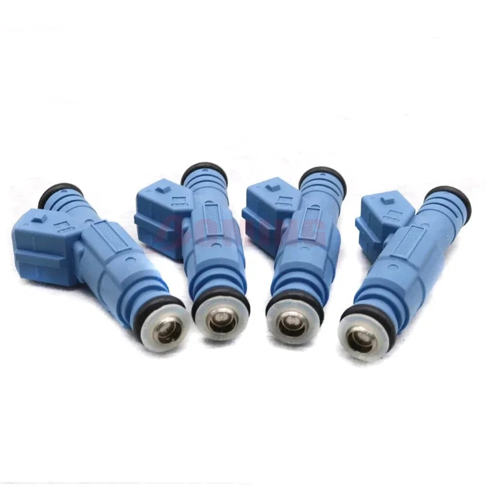 4-piece 0280155885 fuel injectors for BMW 325i 2.5L L6 1987-1993 Gen III 4-hole