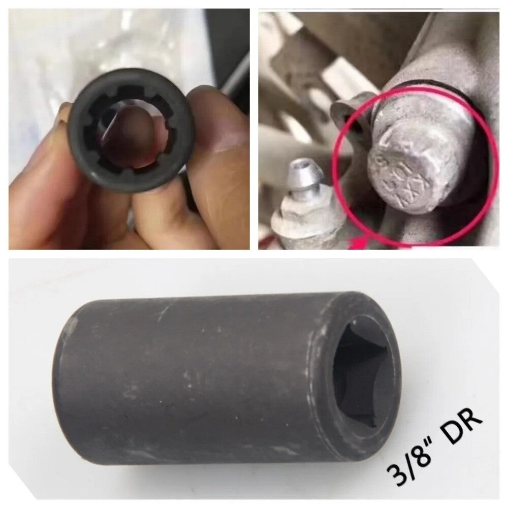 3/8 DR Brake Caliper Socket TOOL 7 Point Accessories for AUDI A5 A6L Q5 Q7 New n