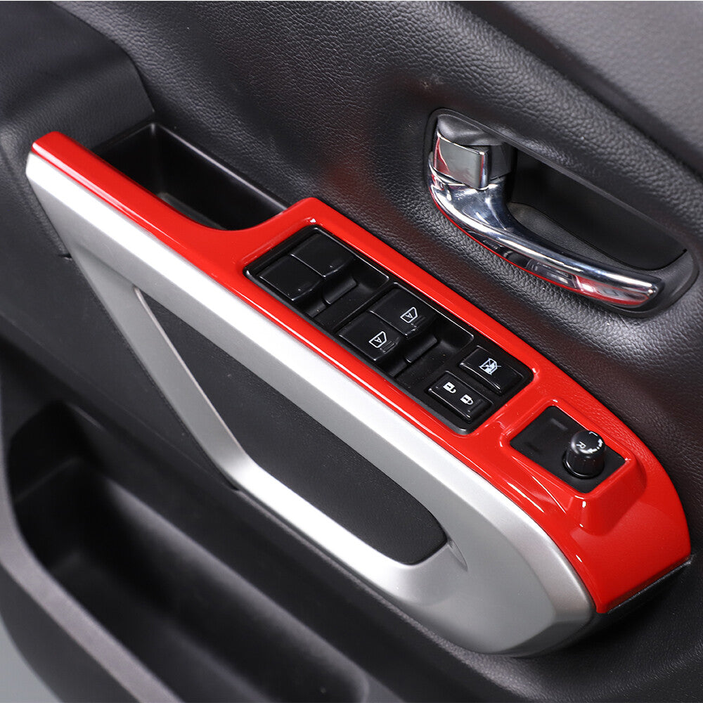 Matte Black Interior Console Armrest Box Cover Trim for Corvette C7 2014-2019- v