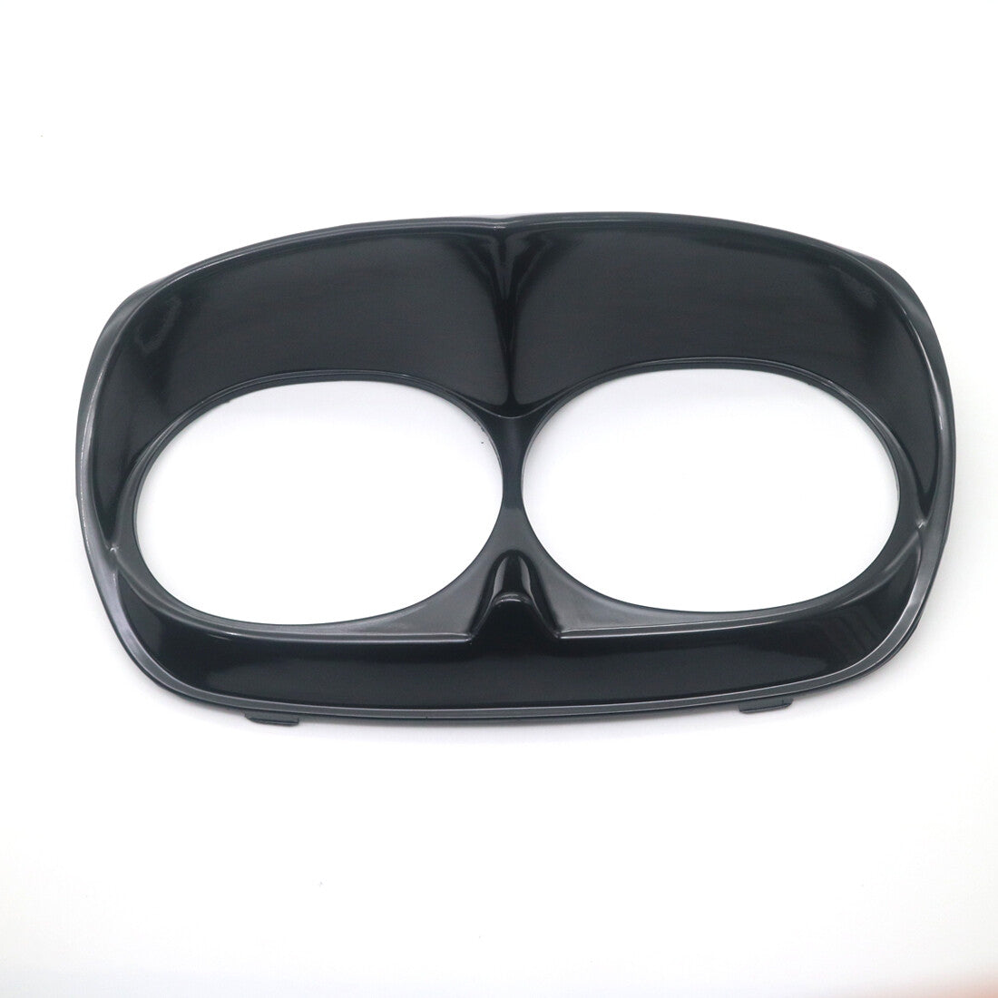 Gloss Black Headlight Bezel Scowl Outer Fairing Cowl for Harley Road Glide 98-13 Q