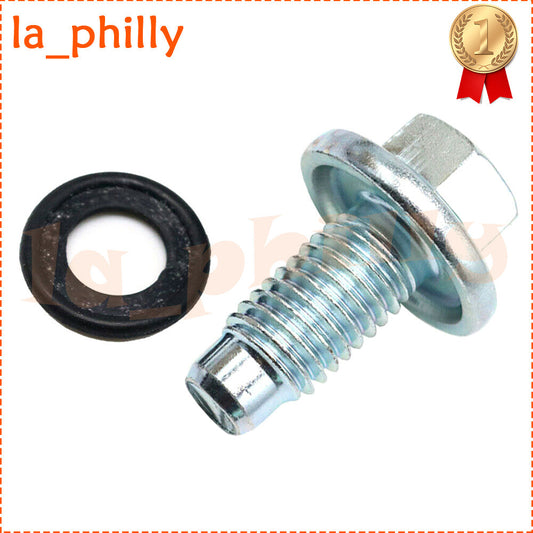 for Chevrolet for Buick for Cadillac Chevy Oil Drain Plug w/Neoprene Gasket 11562588 Q