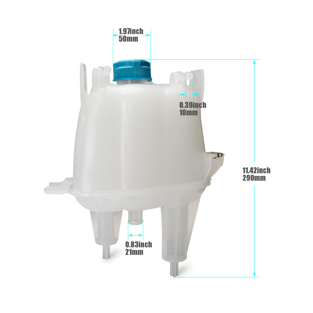 1x Coolant Recovery Bottle 52014880AA For 14-2021 for RAM PROMASTER 1500 2500 3500 Q
