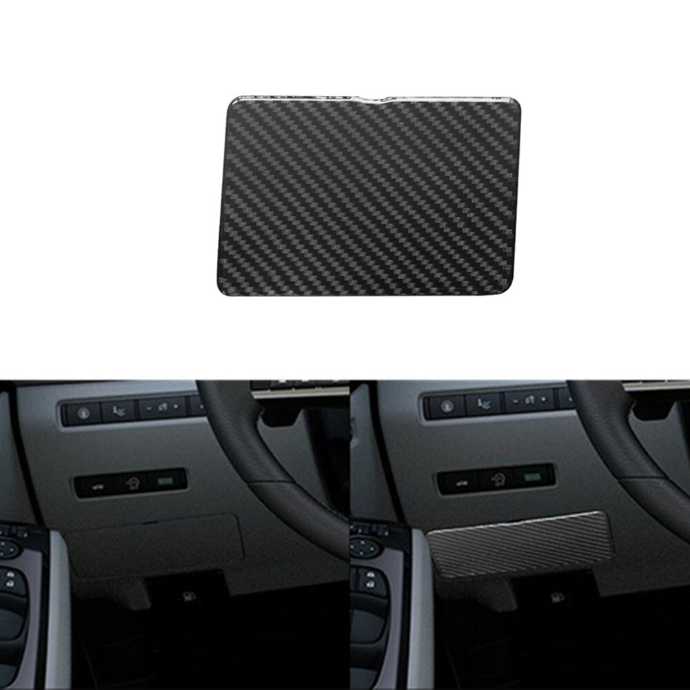 3X Red Carbon Fiber Driver Door Control Cover For Colorado 2004-12/ for Canyon 05-12 v