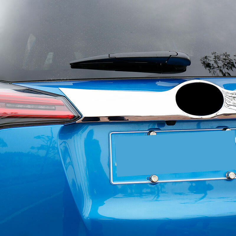 For RAV4 2016+ Chrome Car Rear Tailgate Trunk Lid Strip Overlay Cover n