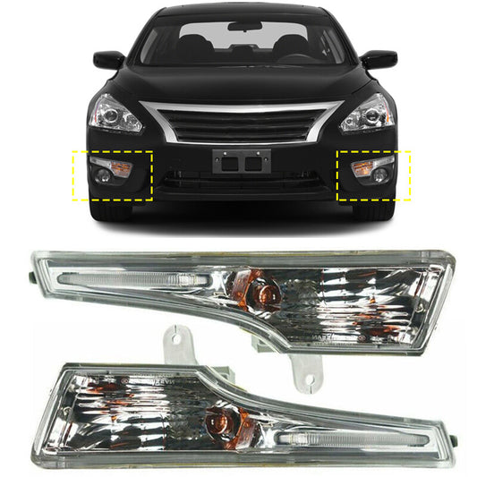 LeftRight for Nissan Altima 2013 2014-2016 Plastic Lens Turn Signal Light