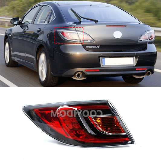 One piece for left side, suitable for Mazda 6 2009-2012 rear bumper light, brake light, and taillights.