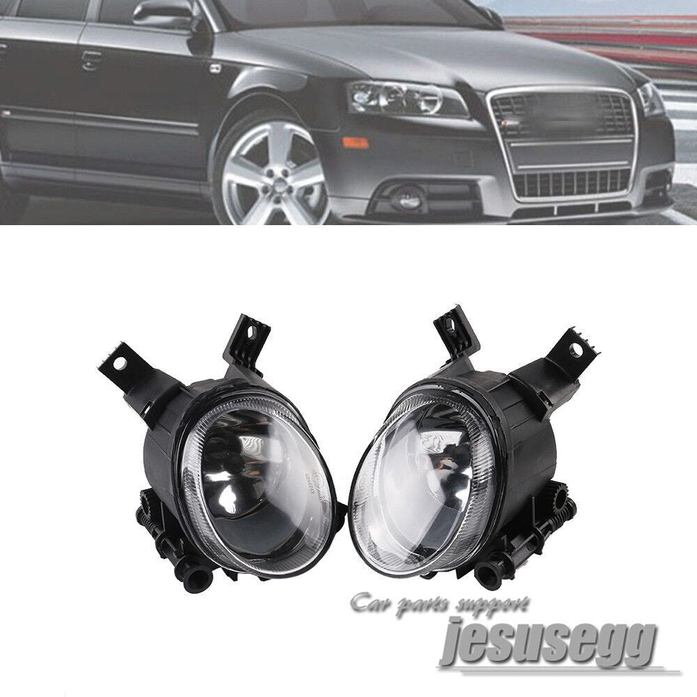 Pair Front Halogen Fog Lights Fog Lamps L R for AUDI A4 B7 A3 S-Line S3 RS3