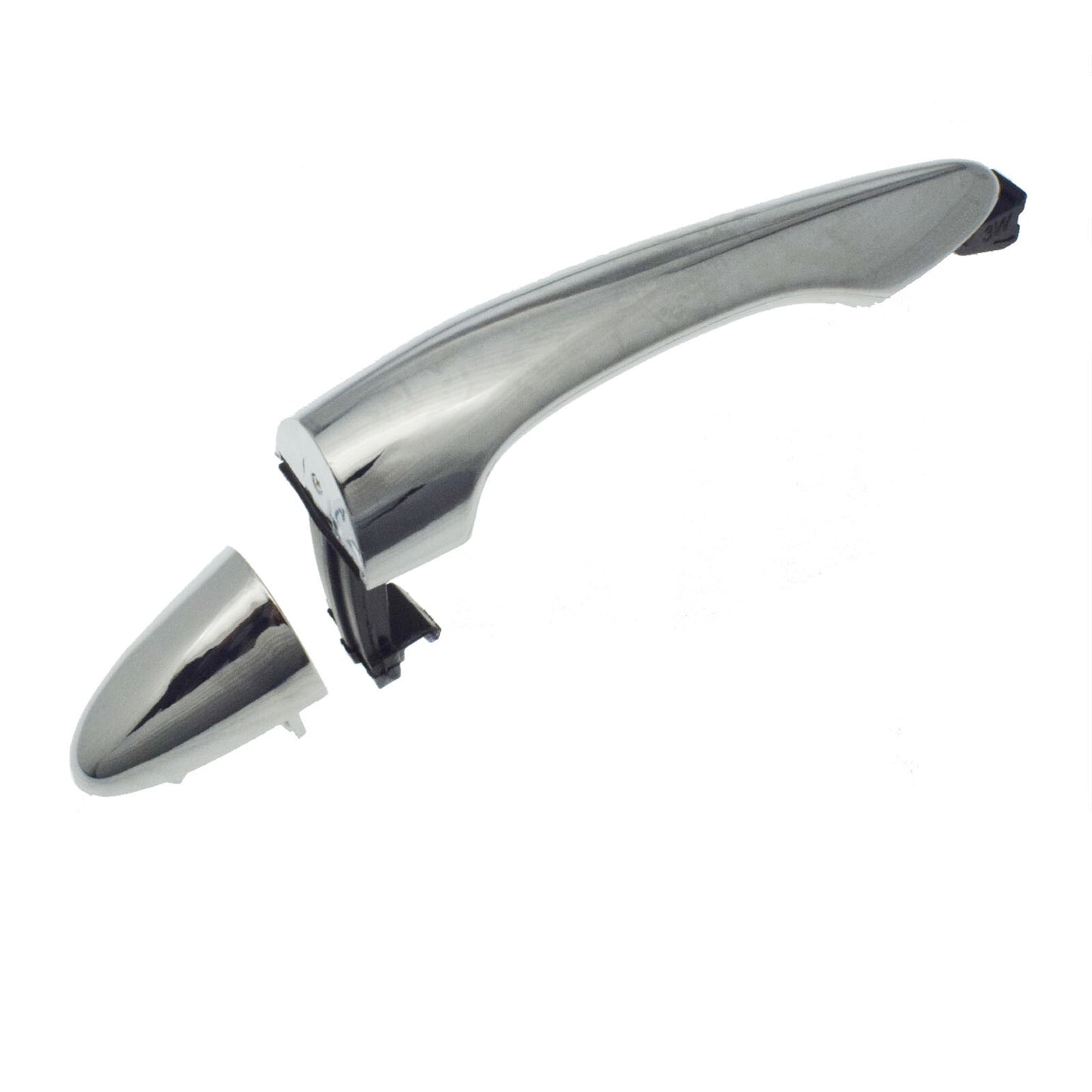 Left rear drive exterior door handle (chrome alloy) for Kia 2011 - 2016 - n