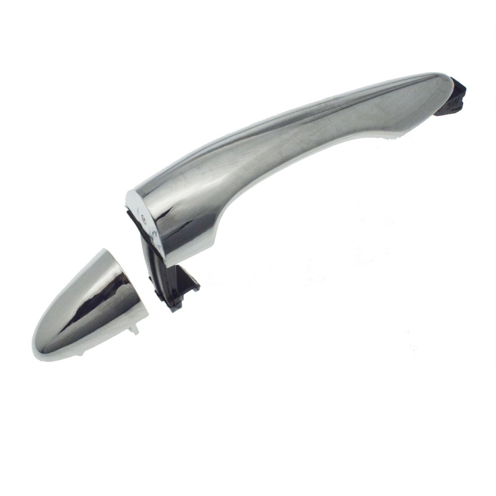 Left rear drive exterior door handle (chrome alloy) for Kia 2011 - 2016 - n