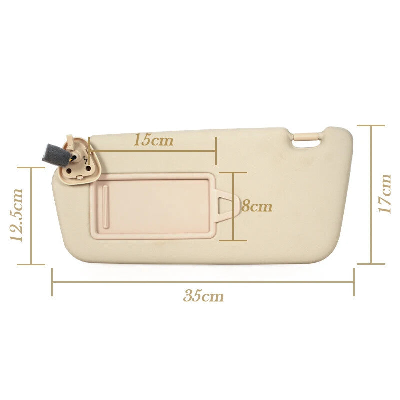 LH for Hyundai Accent 2006-2010 85220-0W110-J9 Interior Sun Visor Sun Shield