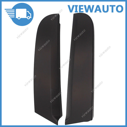 Pair Left+Right Side Rear Door Pillar Molding Fit For 2011-16 for Kia Sportage Black