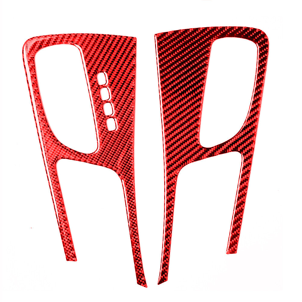 Carbon Fiber Overhead Reading Light Panel Trim for Mustang Mach-E 2021-2022 v