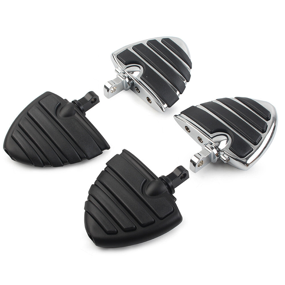 for Harley XL883N XL883L XL1200C Foot Pegs Footrests Footpegs 10mm