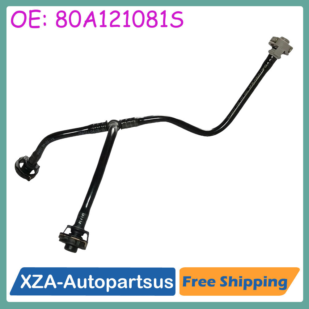 Cooling System Overflow Hose Pipe 80A121081S for Audi Q5 2.0T 2017 2018-2023 New