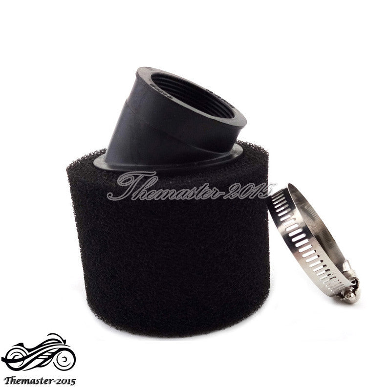 45mm Bent Air Filter Foam Cleaner 140 150 160 200 250cc ATV Quad Pit Dirt Bike Q