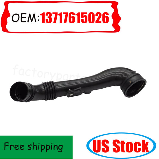 13717615026 Air Intake Pipe Intercooler Hose For 135i 335i xDrive 335is X1 n