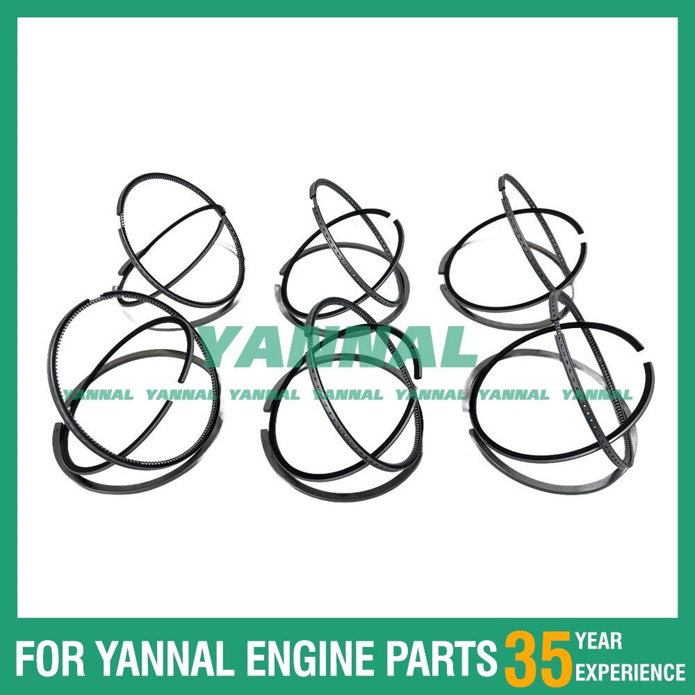 Piston rings compatible with for Isuzu 6SD1-