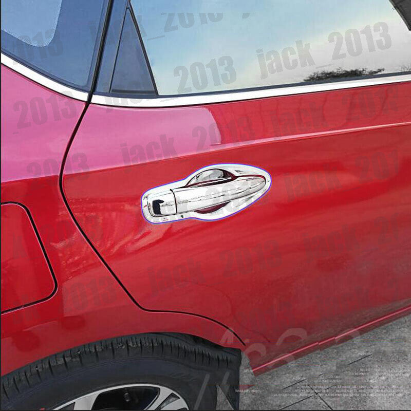 for Nissan Versa Tiida 2016-2024 Side Door Handle Base Bowl Cup Covers Trims 8x