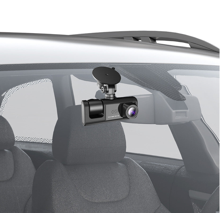 Dash Cam Dual Lens Car Camera 170¡ã 1080P Windshield Mount Loop Recording W/Cam