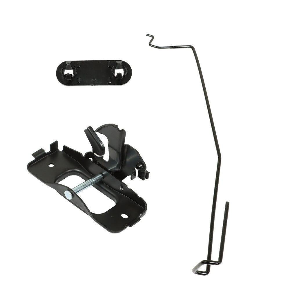 for Dodge for Ram 1500-3500 Range Hood Latch and Catch Forward, Pole and Safety Catch Kit - n