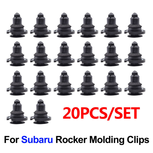 20 for Subaru Impreza XV WRX STI Sill Side Skirt Rocker Panel Molding Clip Rivet