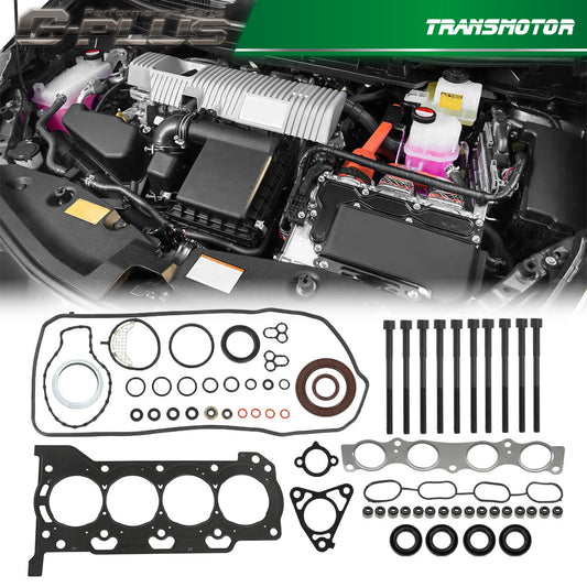 Head gasket and bolt set suitable for 2010-2015 for Toyota Prius V and for Lexus CT200h 1.8L 2ZRFXE Q