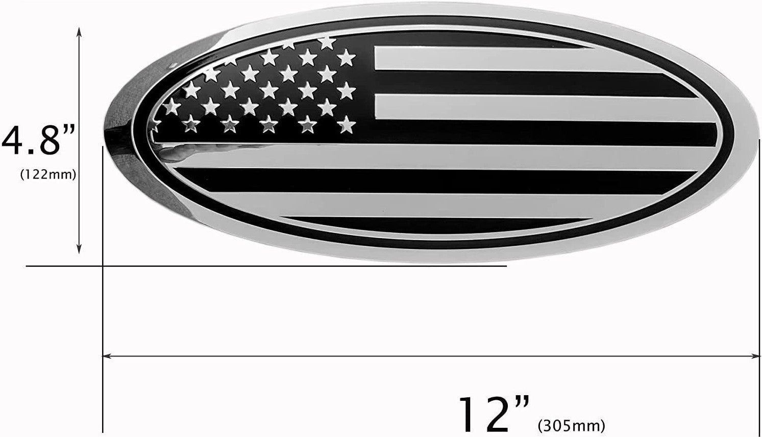 Car hood badge decals  for ford  Superduty F-250 F-350 chrome