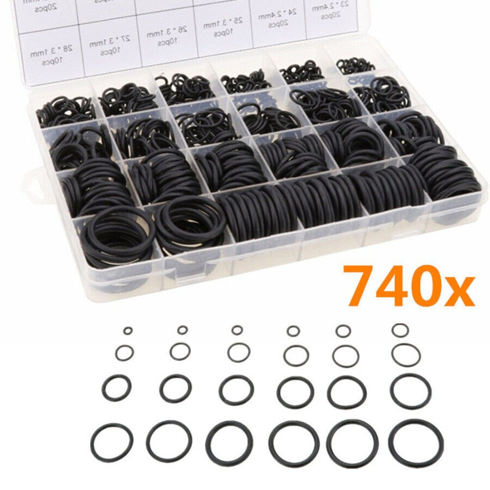 Car Air Conditioning O-Rings Sealing Rubber Repair Seals Assortment Kits Hot. n