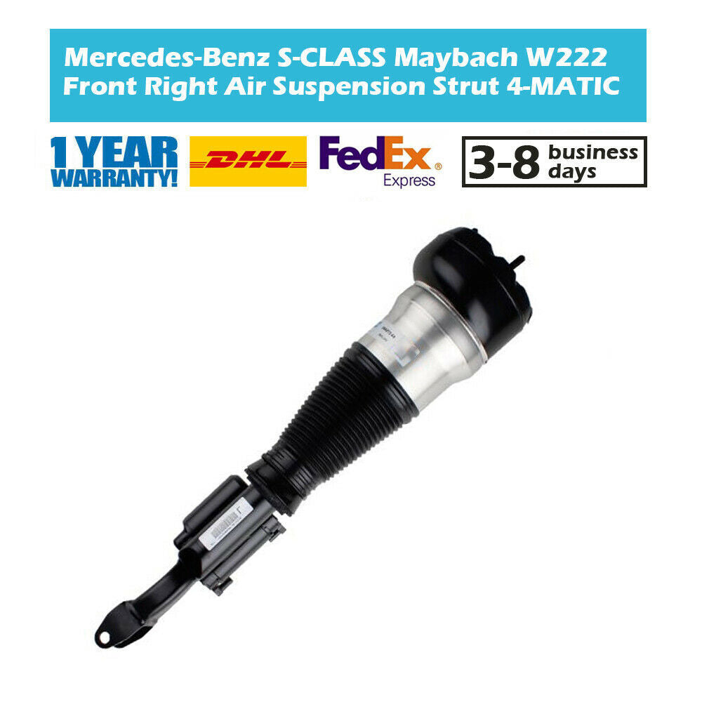 Front Right Air Suspension Strut Fit for Mercedes S-Class W222 X222 4Matic 2015-2020