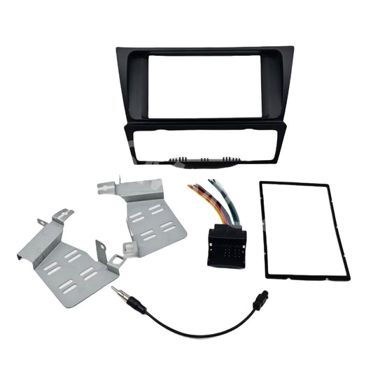 Radio Stereo Double DIN Dash Kit Fit for BMW 3 Series (E90/91/E92/E93) 2004-2012