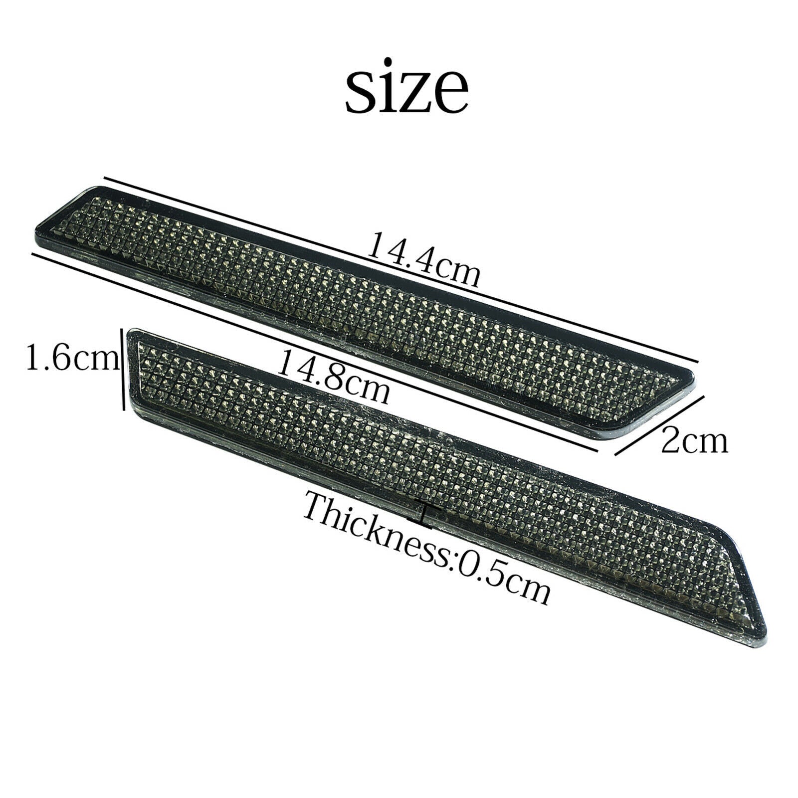 Saddlebag Protective Latch Reflector Protective Cover for Harley Electra Glide 2014 - 2023 - n