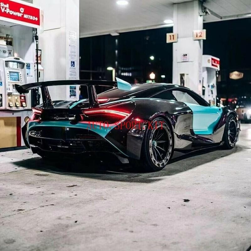 GT Rear Wing Spoiler for McLaren for 720s 1016 Style Partial Carbon Fibre Q