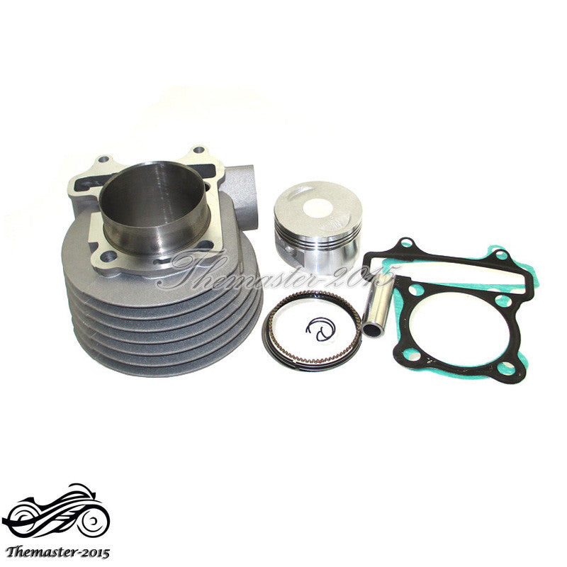 GY6 150cc to 155cc 58.5mm Big Bore Cylinder Kit Chinese Scooter Moped 157QMJ Q