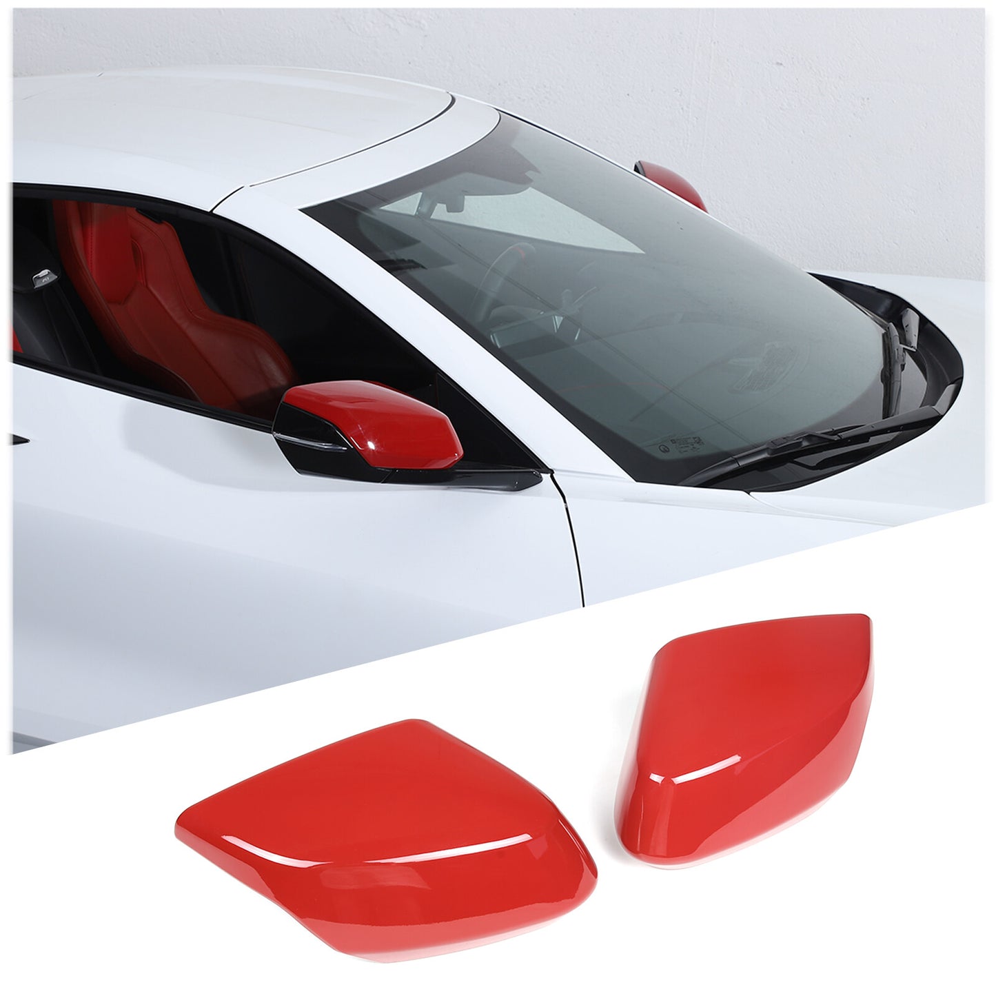 ABS chrome shark fin antenna cover for Toyota Sequoia 2022-2023
