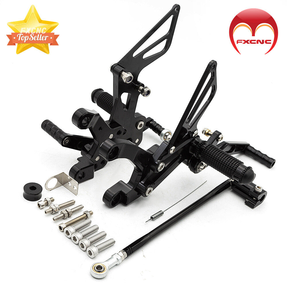 CNC adjustable rear brake caster gear and foot spikes suitable for Kawasaki Z900 2017-2020 2021
