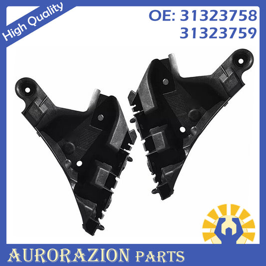 A pair of front left bumper bracket mounting supports for Volvo XC60 MK1 2014-17 n