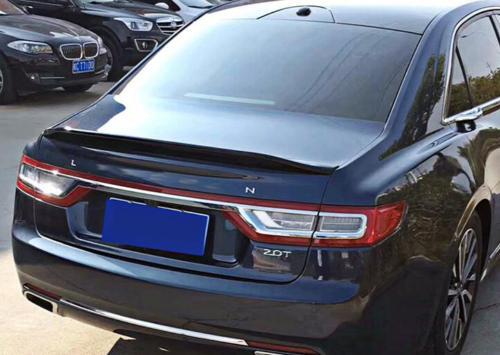 Gloss Black for Lincoln for Continental 2017-21 Rear Trunk Spoiler Wing Flap Trim Q
