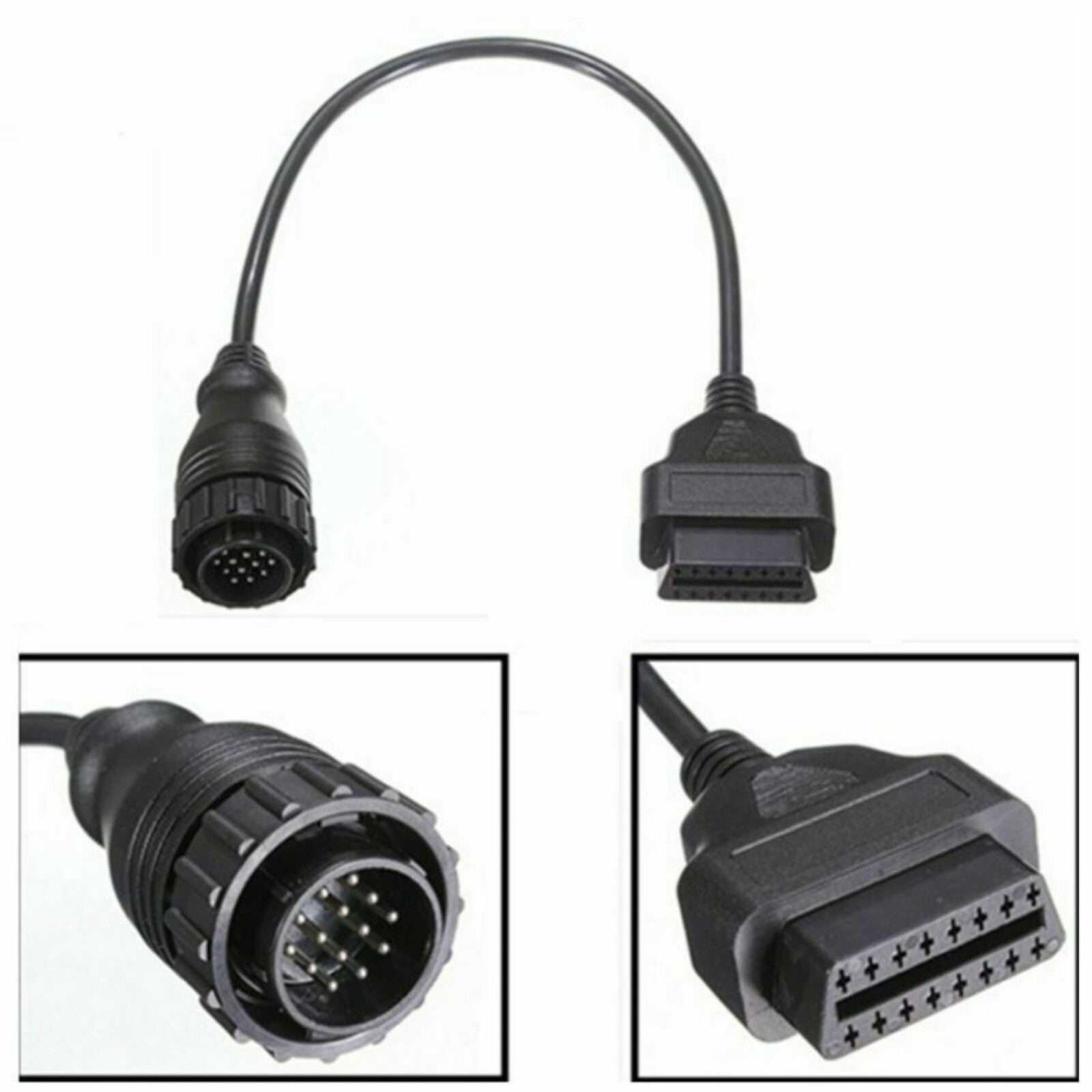 14Pin To16Pin OBD2 Adapter Diagnostic Connector Cable for Mercedes-Benz Sprinter