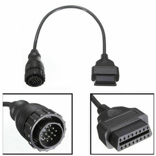 14Pin To16Pin OBD2 Adapter Diagnostic Connector Cable for Mercedes-Benz Sprinter