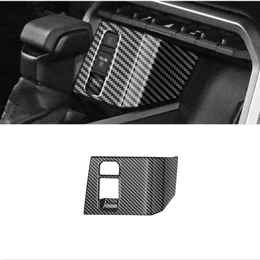 Carbon Fiber Electronic Handbrake Frame Cover Trim for Toyota Sequoia 2023 2024